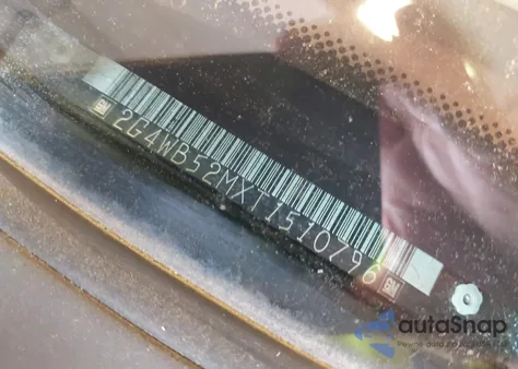 1996 Buick Regal Custom from USA, damaged, VIN 2G4WB52MXT1510796